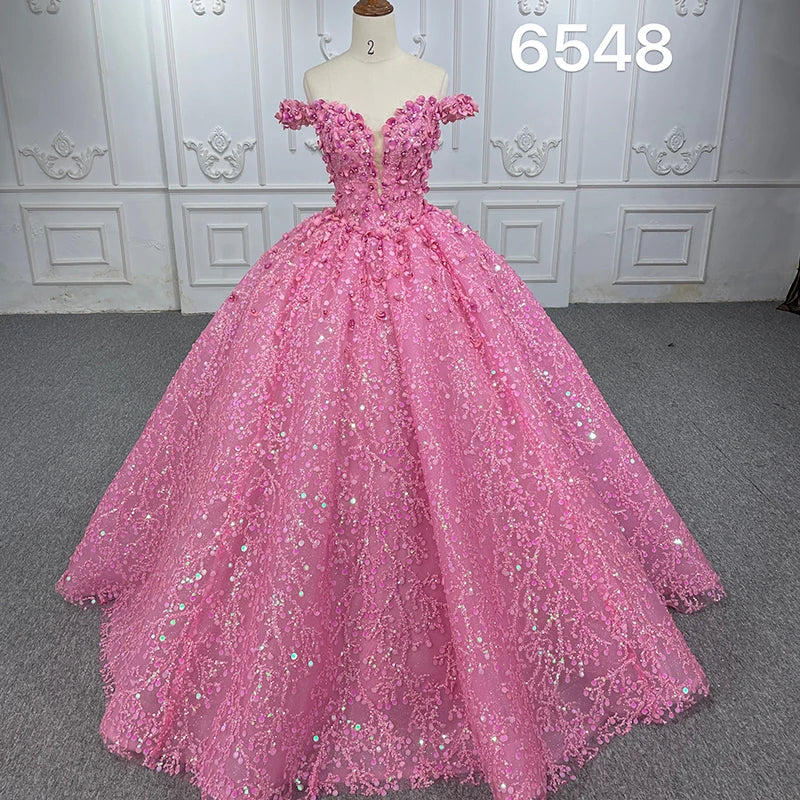 2023 Glamorous Sweetheart Lace Evening Party Prom Quinceanera Dresses Jancember 6548