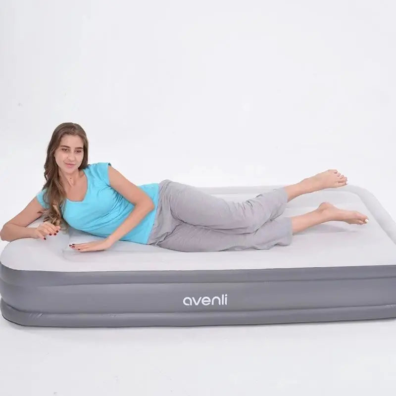 CHANODUG Portable PVC Factory Custom Folding Lightweight Cheap Sofa Bed Filled Traveling Air Mattress Bed