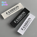 Customized Private Design Woven Damascus logo Label Wholesale Woven Label Clothing Collar Special Label