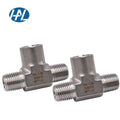 HAL-LOK KFT-4(1/4) 316 Stainless Steel Tees Male Female High Pressure NPT Thread Pipe Fitting Forged Compression Fittings 200