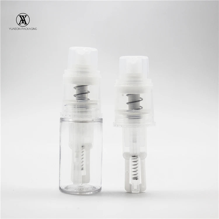 In Stock Transparent Plastic 14ml Glitter Sprayer Pump Pump Spray Shimmer Mist Bottle 10ml for Cake Decoration