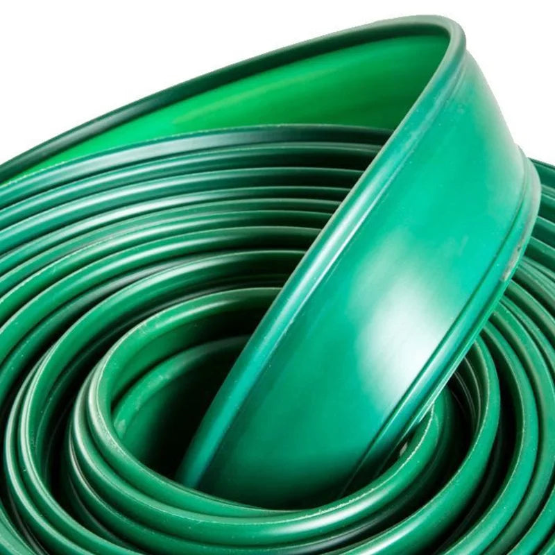 JNZ Recycled PE Material Black/Green Lawn Edging and Landscape Divider Easily Assembled for Eco-Friendly Gardens