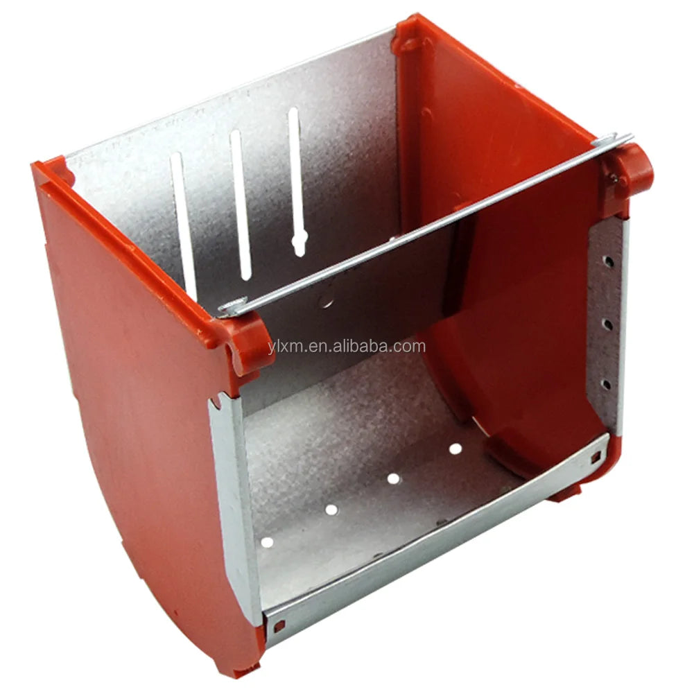 15cm Rabbit Feeder Box Assemblable Animal Breeding Tools Rabbit Cage Food Feeding Box Rabbit Food Feeder