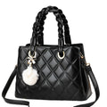 BTL-14618New Rhombus Embossed Fashion Ladies Leather Handbag Designer Handbag