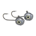TAKEDO LD24 1g 1.8g 3.5g  Fish Head Shape Luminous Eyes Soft Worm Lures Hook Lead Jig Head Rock
