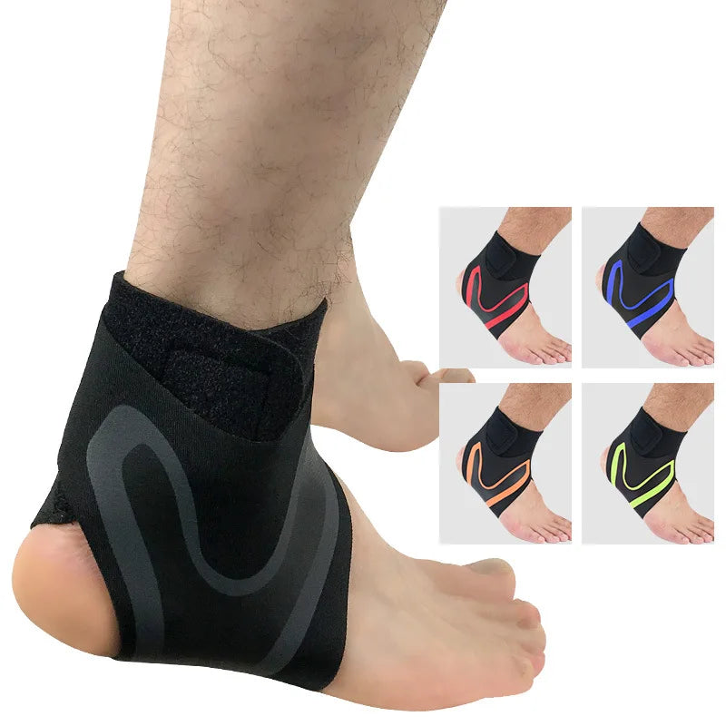 Hot Sale Unisex Adjustable Ankle Support Brace Breathable Compression and Protection Neoprene Sport Ankle Protector Tobillera