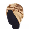 New Fashion Polyester 100% Silk Solid Muslim Women's Turban Hat Sleep Cap Under Scarf
