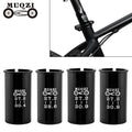 MUQZI Bicycle Seatpost Shim Alloy Sleeve Convert Seat Post Tube Conversion Adapter 25.4mm 27.2mm