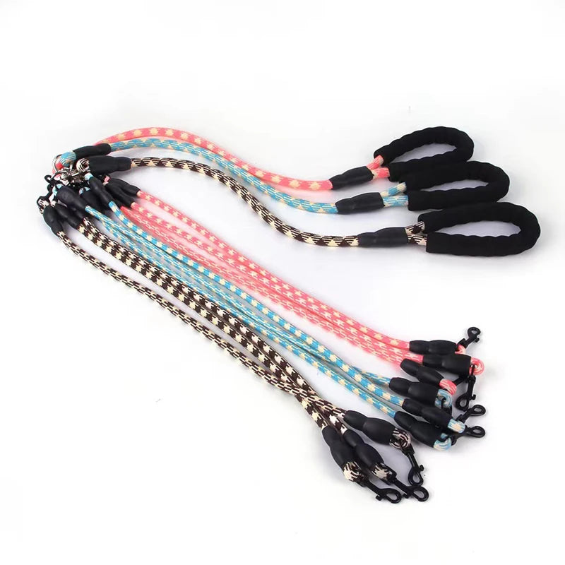 Heavy Duty Three Dog Leash No Tangle 3 in 1  Dog Leash Triple Pet Coupler Leash for Walking One Two Three Dogs Cats