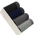 Wholesale  High Quality 4 Pcs Lot Female Trunks Solid Color Brief Boxers Cotton Men's Underwear
