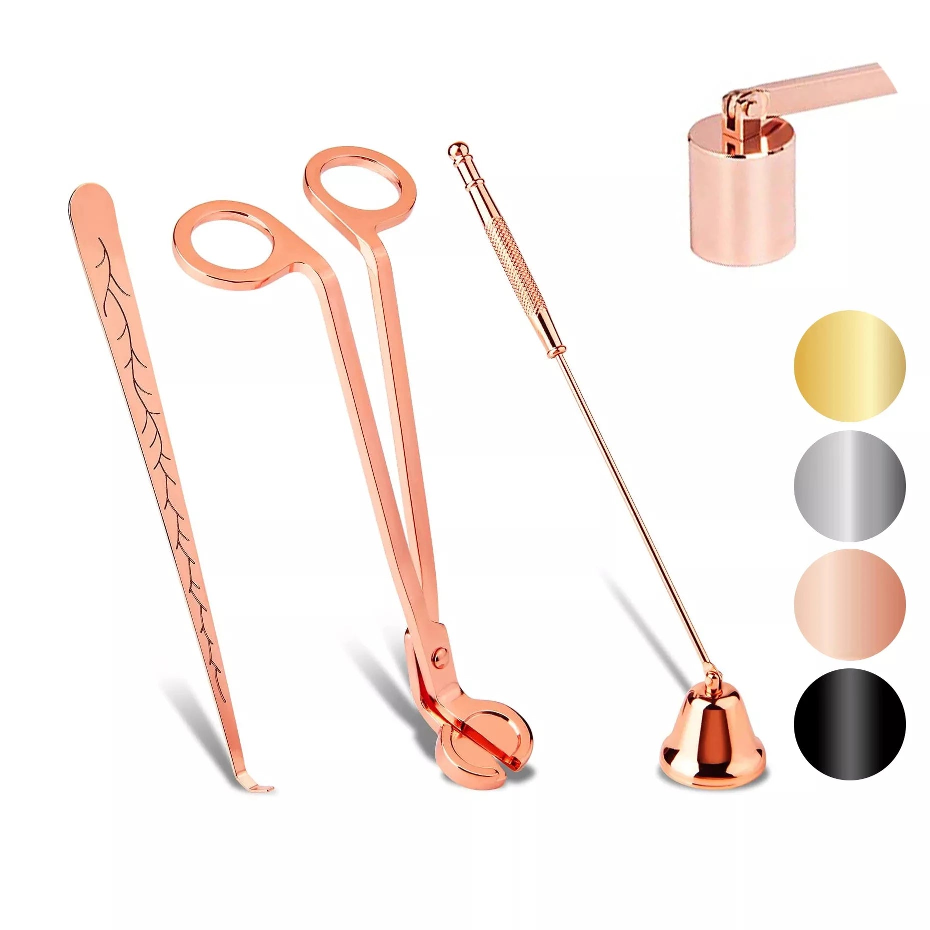 Stainless Steel Candle Wick Trimmer Polished Wick Cutter Candle Scissors Luxury Candle Accessories