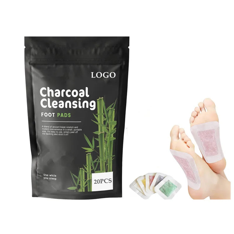 Hot Selling Dispel Moisture and Good Sleep Foot Sticker Bamboo Charcoal Foot Pad De.tox Foot Patch