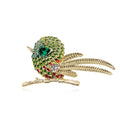 DR065 Fashion Rhinestones Bird Brooch Women Brooch Jewelry Wholesale