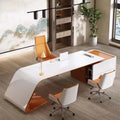 Hottest Lacquered boss Desk Modern Office Furniture Luxury Office Manager Desk President Executive Computer Desk Office Table