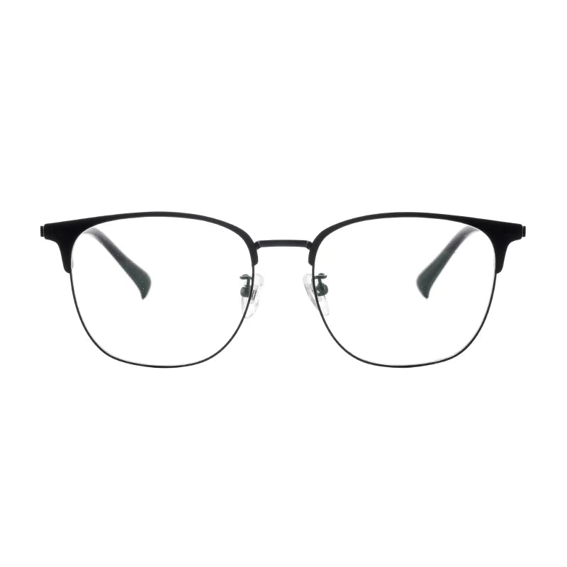 Vintage Square Titanium Eyeglasses Blue Light Blocking Optical Prescription Spectacles Myopia Glasses Frame