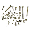 Polished Titanium Grade 5 Hex Socket Flat Head Bolts Screw Combination Set for Folding Bicycle