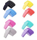 Hot Selling Half Moon Mini Colored Sponge Nail File Manicure Tool Mini Nail Buffer