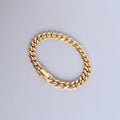 Non Tarnish Bracelet 18k Gold Plated Brand Bangle Luxury Stainless Cuban Link Bracelet