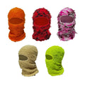 Custom Logo Adult Distressed Balaclava Ski Mask Full Face Knitted Balaclava Windproof Cool Ski Mask for Cold Weather