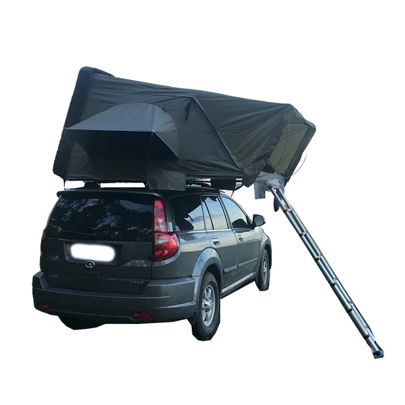 New Arrivals Tente Custom Aluminium Alloy Triangle Camping Daktent SUV Car RoofTop Tent Hard Shell Roof Top Tent