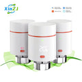 XZJ 2026 Electric Tuya Zigbee Remote Control Smart TRV Thermostatic Radiator Valve Digital Wifi for Hotels