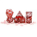 OEM Whole Sale RPG Board Game Metal Red-Red Spider Dice Set 16mm Resin DND Animal Dice