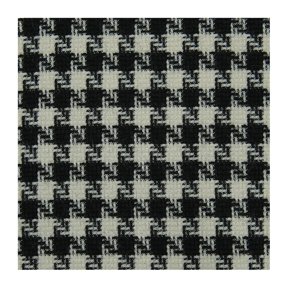 New Fashion Italian Fabric Suiting Worsted Merino Wool Polyester for Jackets Woven Yarn Dyed Pattern