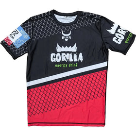 New Custom Men's Rashguard Short Sleeve Compression Shirt for MMA and Grappling