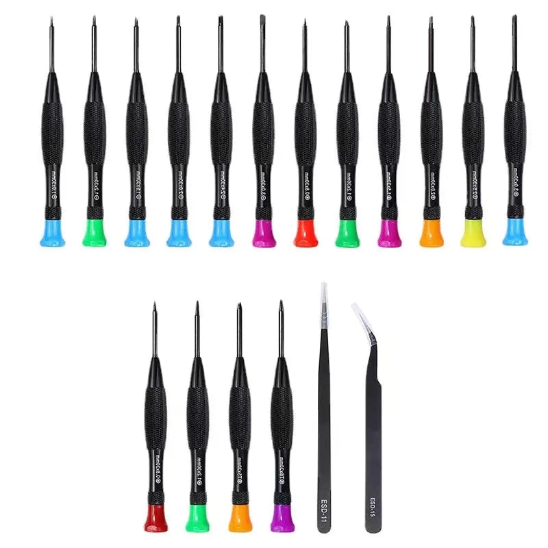 Magnetic Screwdriver Set Mini Multi-Function Magnetic Precision Screwdriver for Watch Eyeglasses Phone Repairing Hand Tools