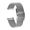 Stainless Steel Mesh Watch Band for Mens Women Quick Release Adjustable Watch Straps Thin Metal Bracelet with Safty Clasp