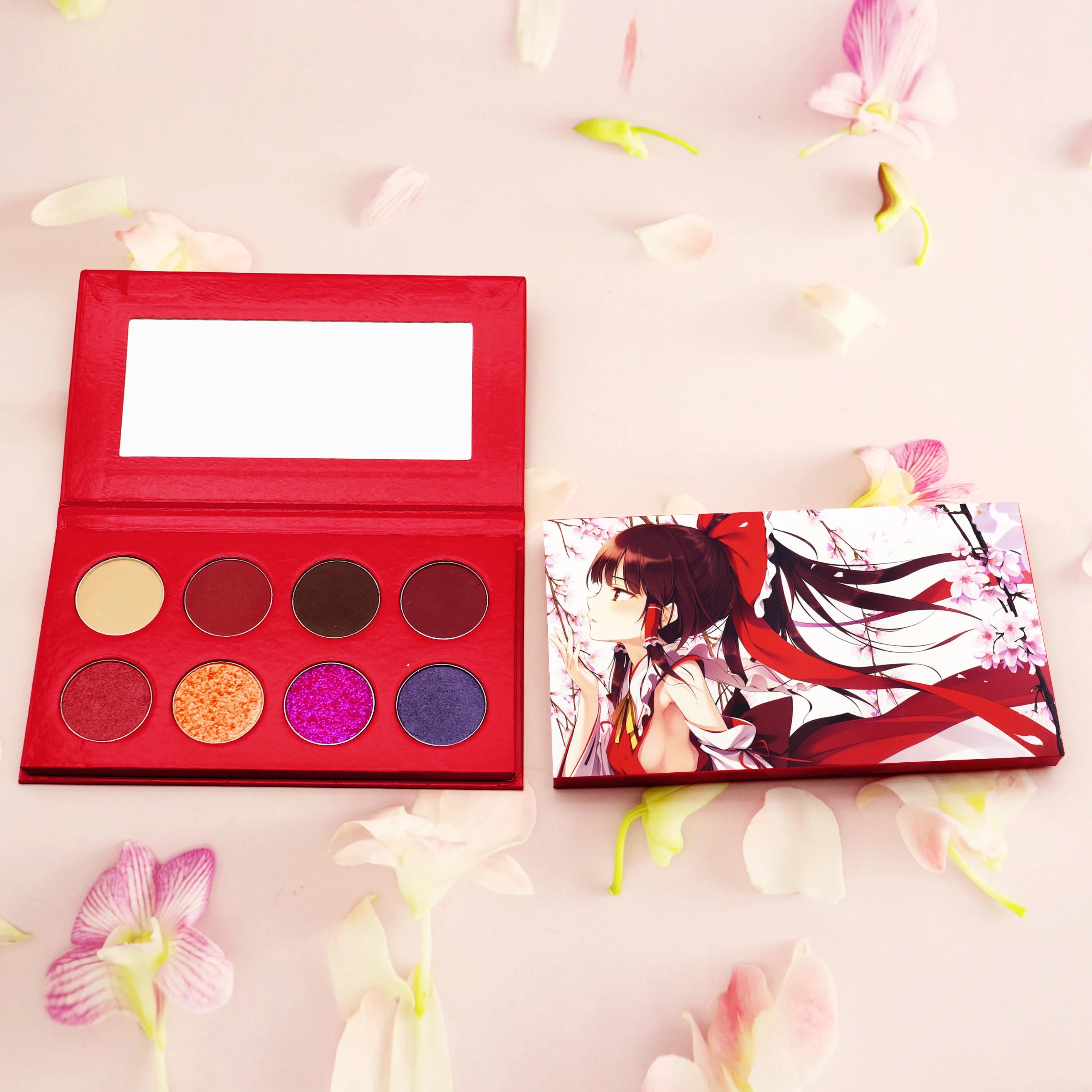 Private Label No Logo Makeup 8 Color Eyeshadow Palette