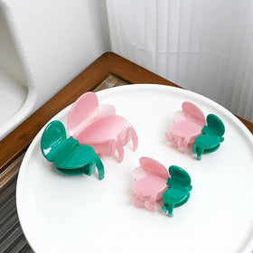 YIYI High Quality Cute Tulip Acetate Hair Claws Hot Sale Mini Flower Hair Clip Wholesale