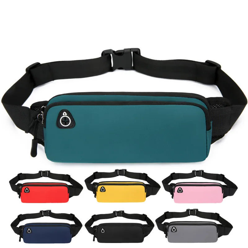 Outdoor Fashion Fitness Travel Sport Running Fanny Pack Multifunctional Waist Bag for Men Women