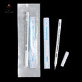 White Microblading Marker Pen with Paper Ruler Eyebrow Tattoo Skin Marker Pen for Permanent Makeup