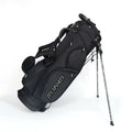 OEM Black Lightweight Customized Logo Nylon Stand Golf Bags for Men