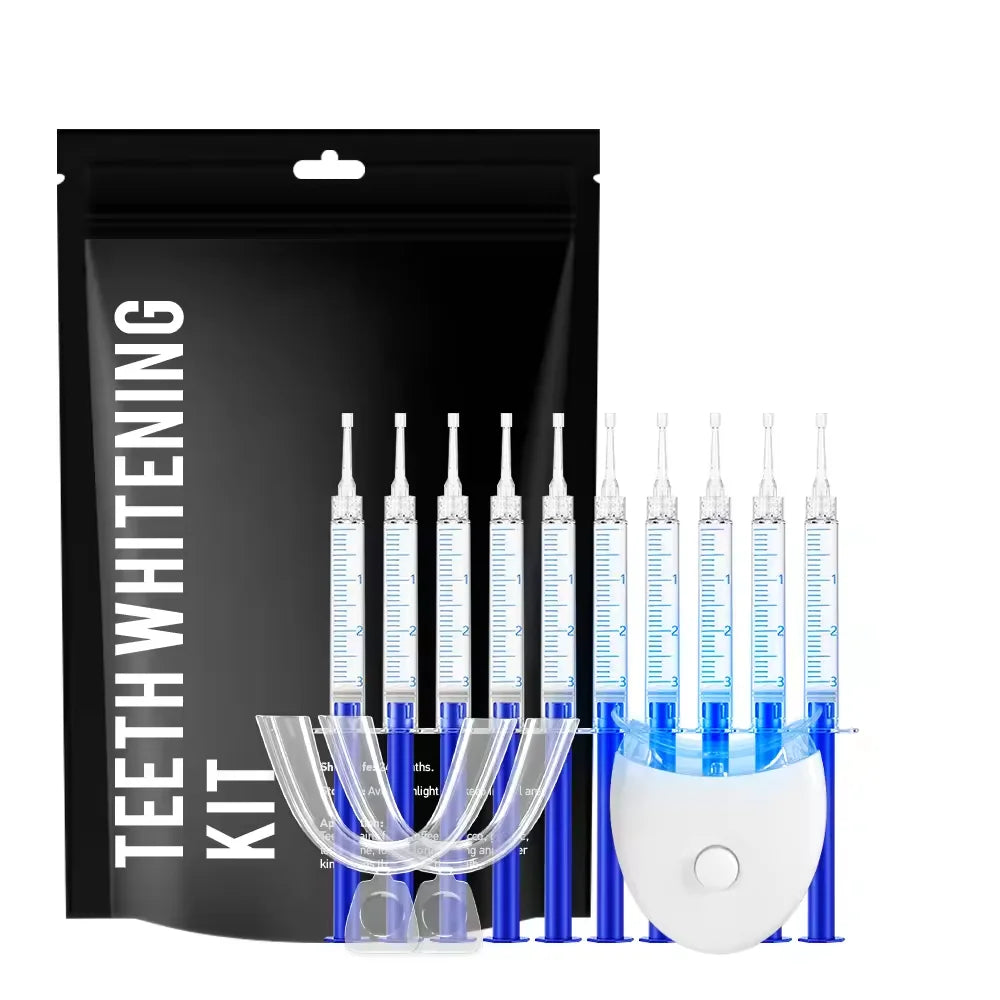 OEM Non Toxic Mouth Tray for Teeth Whitening Professional LED Device Blue Ray Tooth Whitening System With 10 Gels