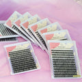 Hot Selling New Design Heat Bonded Cluster Lashes Wholesale DIY Lash Extensions
