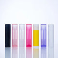 Tube Plastic Packaging 5ml Mini Lip Lipstick Tube Empty Cute Yellow pink Black Purple Lipstick Tube for Cosmetic Packaging