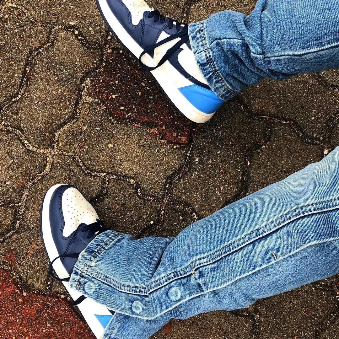 OEM FOG Private Blue Brand Drop Shipping Stock  Skinny Mens Jeans With Button