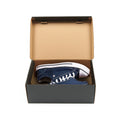 Kraft Biodegradable Recyclable Cardboard Man's Gym Shoes Boxes Plain Bulk Packaging with Customized Logo Embossing Custom Color