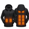 Custom Logo Waterproof Electric Heating Jackets Battery USB Heated Jacket for Men