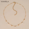 VIANRLA Stainless Steel Necklace PVD Jewelry Clearing Out the Stock