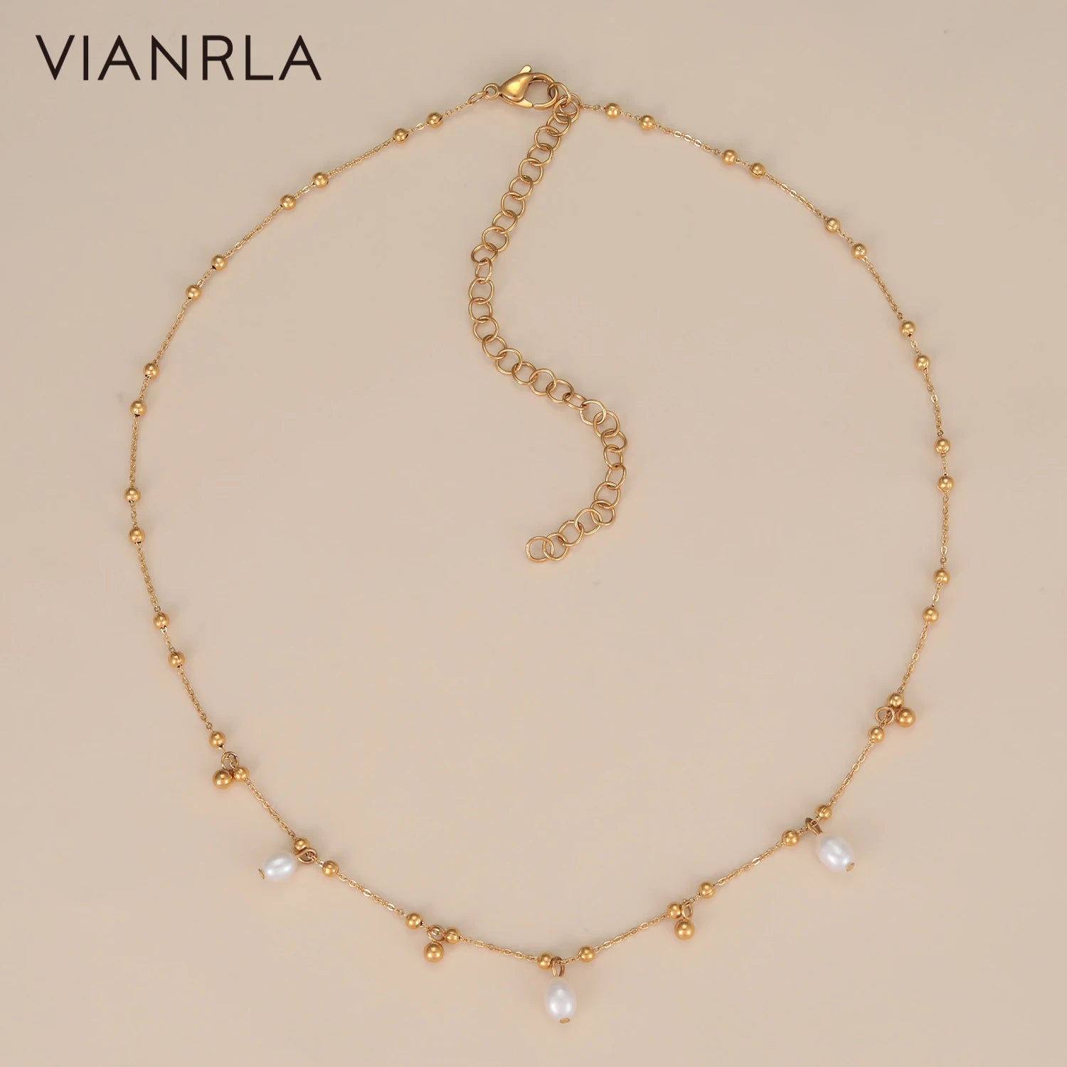 VIANRLA Stainless Steel Necklace PVD Jewelry Clearing Out the Stock