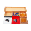 Montessori Wooden Educational Toys Montessori Beads Toys Montessori Subtraction Snake Game for Kids montessori toys