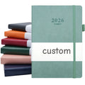 Wholesale Hardcover A5 Journal Diary 2027 Custom Printed Calendar 2027 Agenda Planner Daily Journal Notebook With Logo