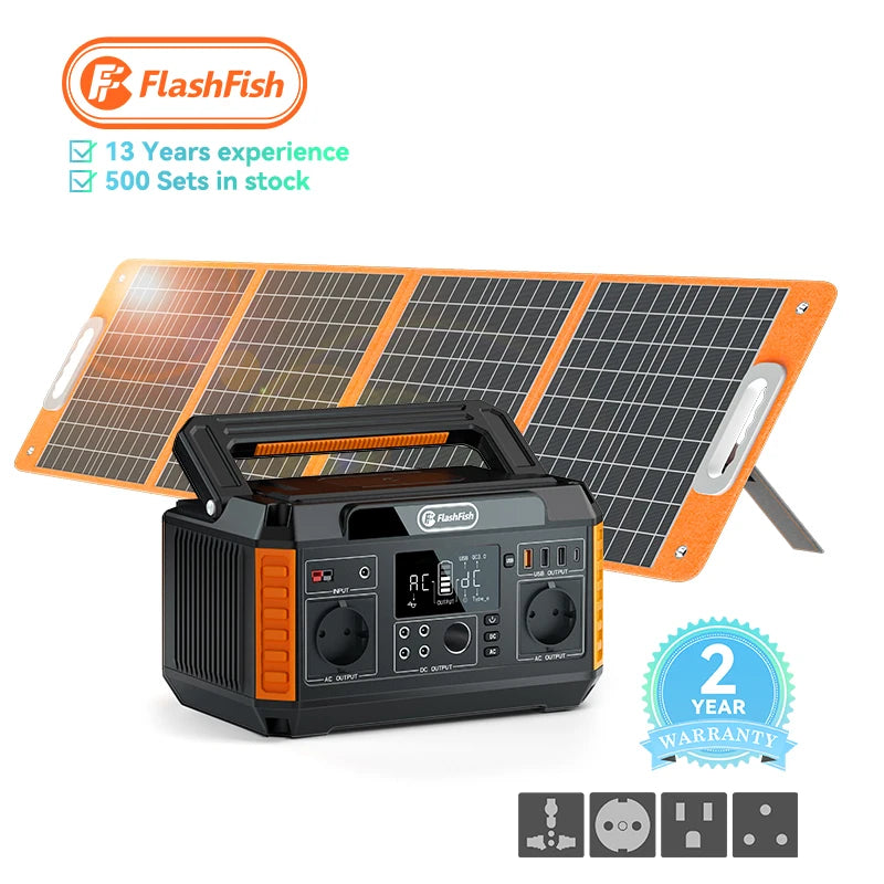 US Local Warehouse Free Shipping for High Capacity Portable Solar Car Lithium Ion Pure Sine Wave Electric Generator