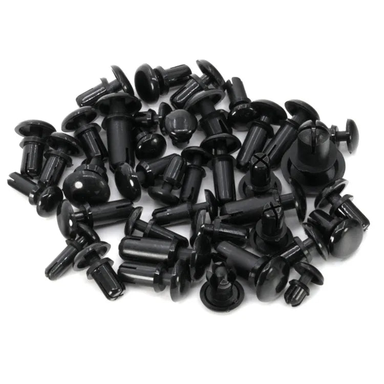 Supplier Customized Round Black White Push Plastic Rivets Snap Rivet