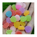 DIY Resin Cabochons Accessories Flatback Resin Gumdrops Candy Mix Colors Mini Sweet Figurine