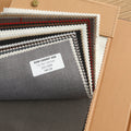New Arrival Stock Plain 3%-20% Wool TRW Fabric Sample Book Polyester Rayon Wool Blend Fabric for Suit Garment