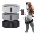 Hot Selling Customized Logo TPE Loop Hip Circle Resistance Bands Set
